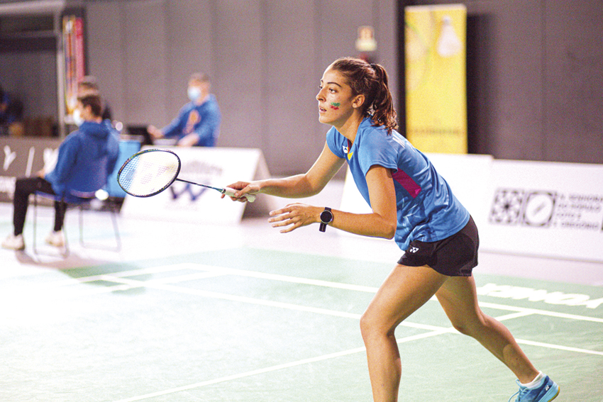 Badminton: Madalena Fortunato integrou comitiva da Seleção Nacional