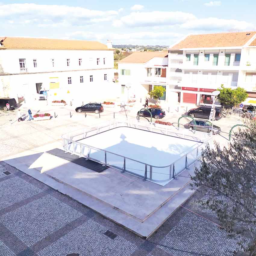 Bombarral aposta em pista de gelo na animação de Natal