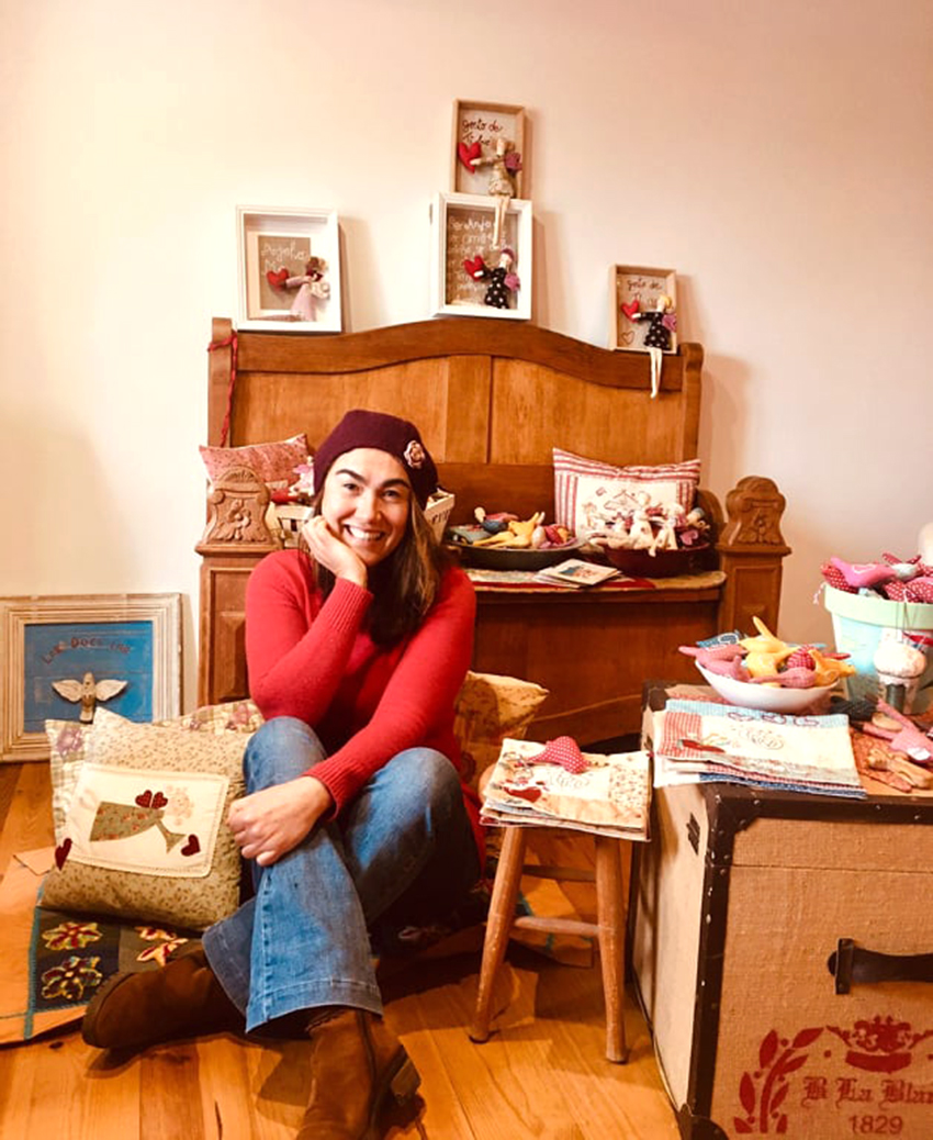 Exposição: Artesanato  de Catarina Bonito  no Espaço Liberta