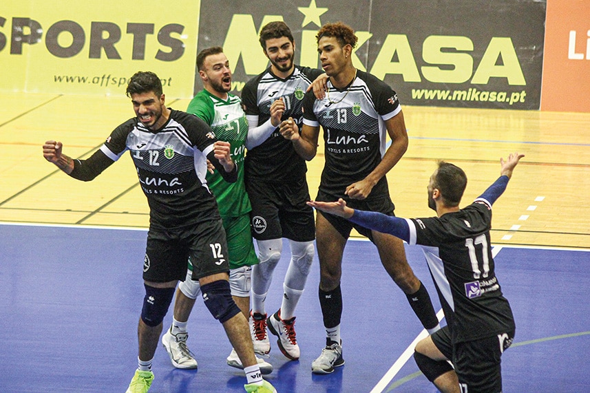 Voleibol: Sp. Caldas recebe o Sporting na quarta-feira