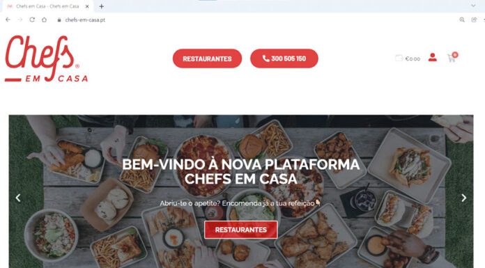 Chefs em Casa tem nova página web e nova imagem