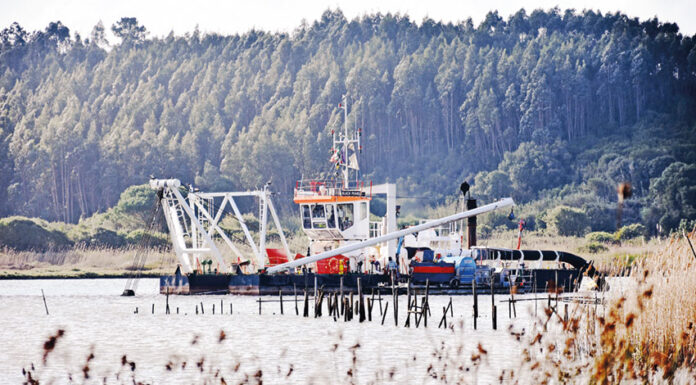 Dragagens na Lagoa deverão estar concluídas em abril
