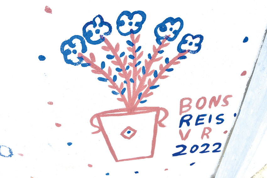 Voltou-se a pintar os Reis em Alenquer