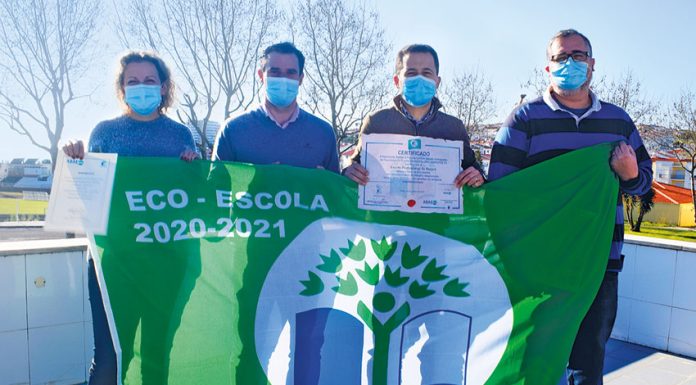 Nazaré: Escola Profissional recebe Bandeira Verde