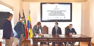 Assinado contrato para instalação de contadores no aproveitamento hidroagrícola de Óbidos