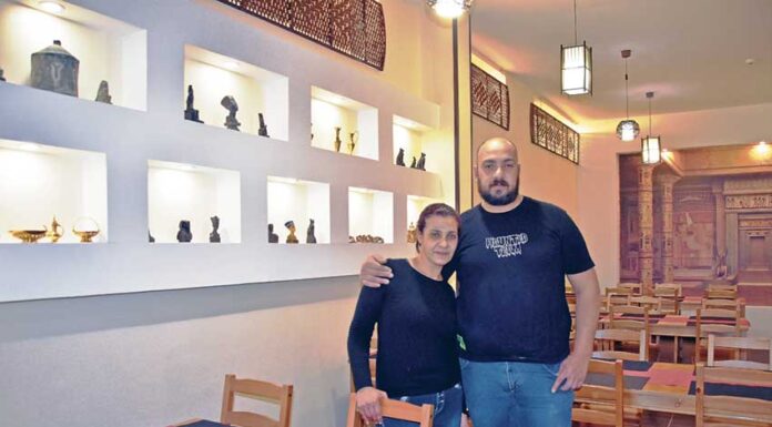 Comida egípcia em crescimento nas Caldas