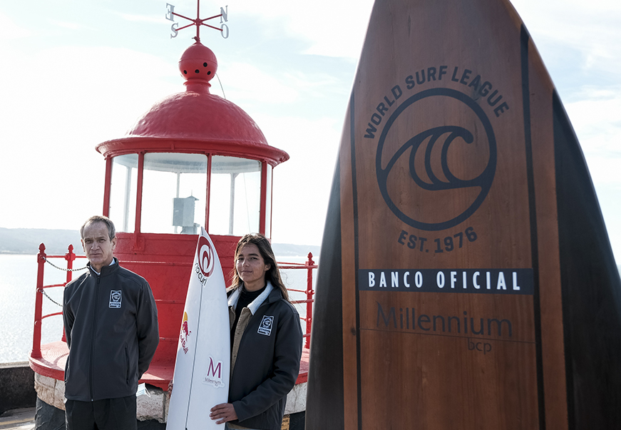 Millennium bcp patrocina Teresa Bonvalot e WSL