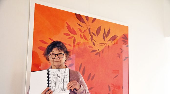 Artista suíça escolheu as Caldas depois de ter vivido 12 anos na Ásia