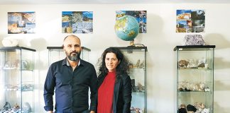 Caldense expõe minerais nacionais nos castelo da Povóa de Lanhoso