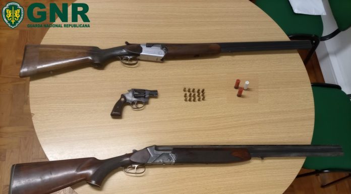 Detido por ameaças com arma de fogo no Bombarral