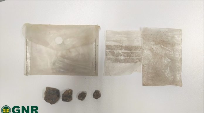 Homem detido em flagrante por tráfico de estupefacientes no Vimeiro