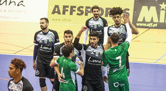 Voleibol: Sp. Caldas volta a vencer e garante manutenção