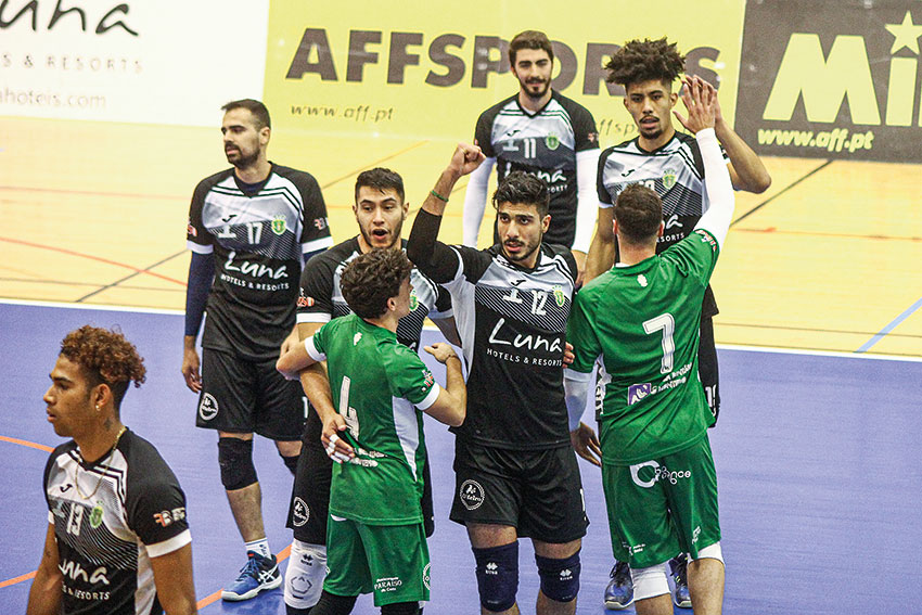 Voleibol: Sp. Caldas volta a vencer e garante manutenção