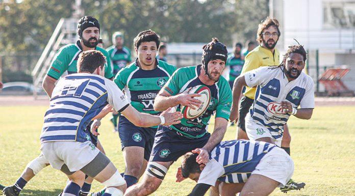 Rugby: Caldas RC avassalador contra o terceiro classificado da série