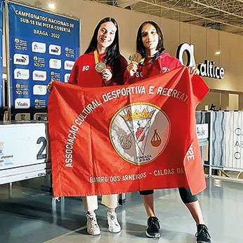 Atletismo: Beatriz Castelhano e Sofia Quintino garantem medalhas