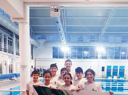 Natação: Pimpões com dez presenças em finais