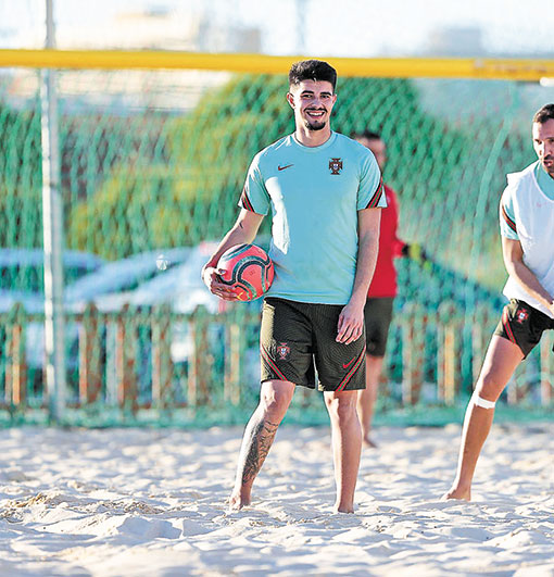 Futebol de praia: Samuel Mendes chamado  à Seleção Nacional