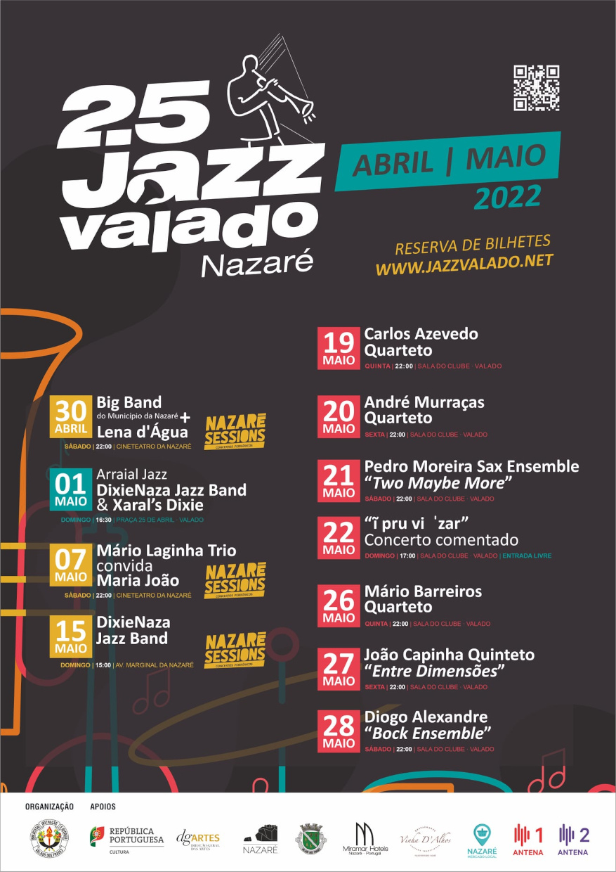Festival Jazz Valado comemora este ano a 25ª edição