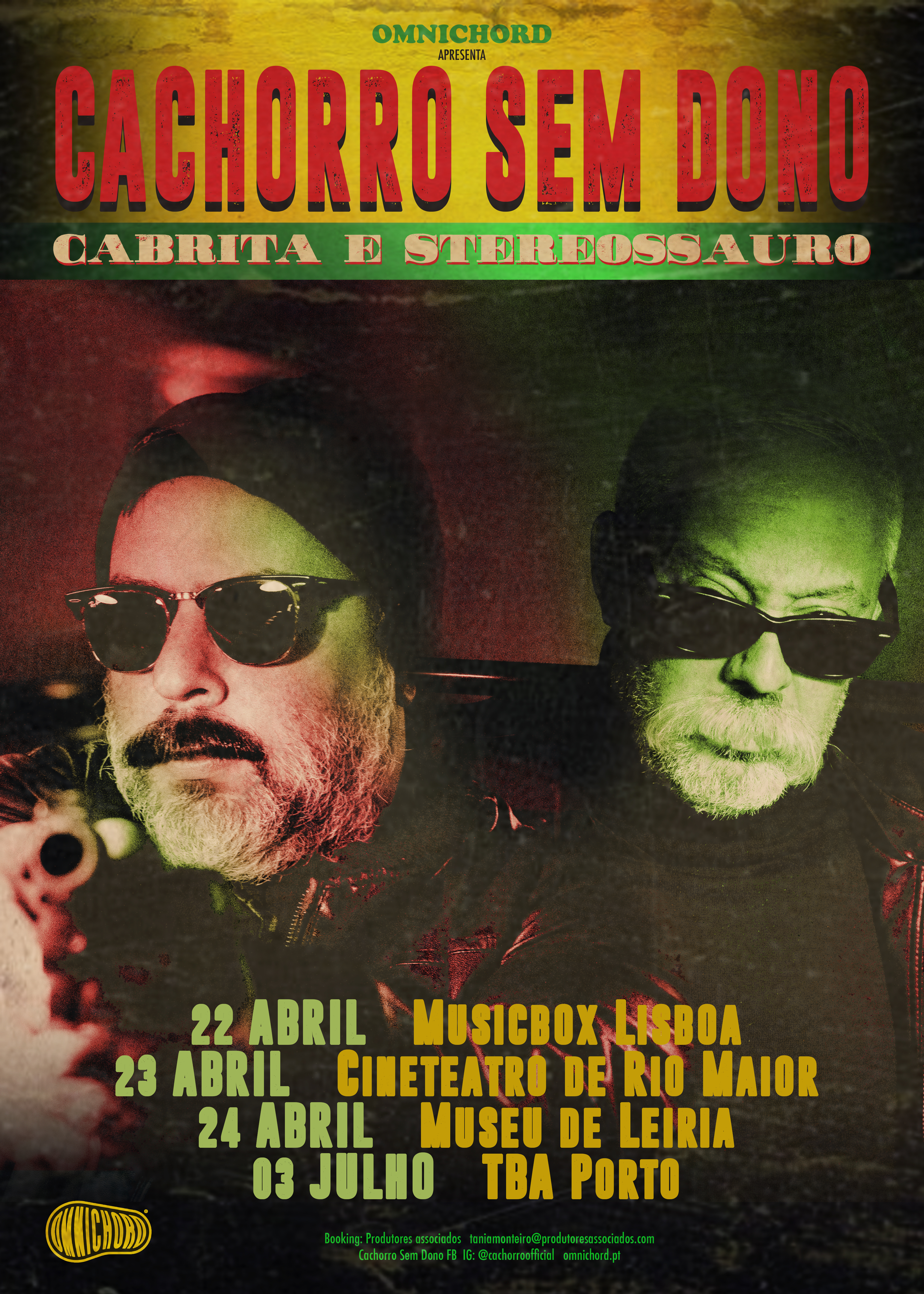 Stereossauro e Cabrita lançam “Cachorro sem dono” a 1 de abril