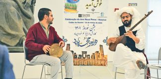 Ano Novo Persa assinalado no Centro de Artes com música e caligrafia