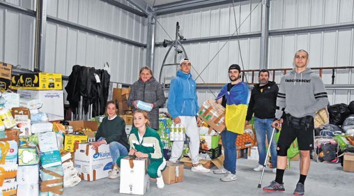 Todos mobilizados para ajudar a Ucrânia
