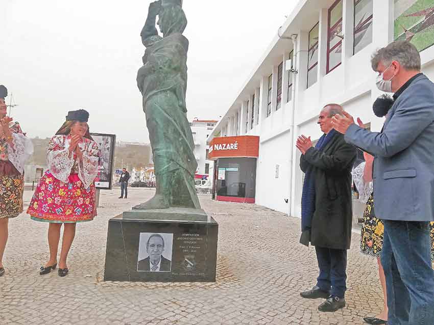 Antigo presidente da Junta da Nazaré homenageado