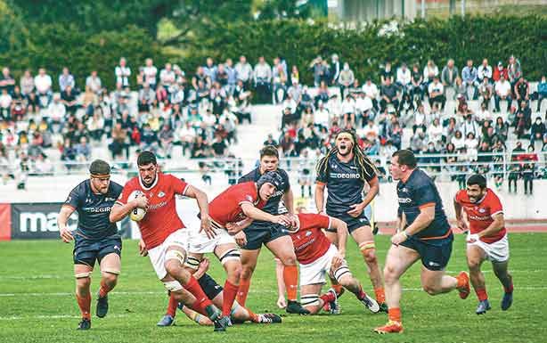 Râguebi: Seleção Nacional venceu os Países Baixos com banho de multidão