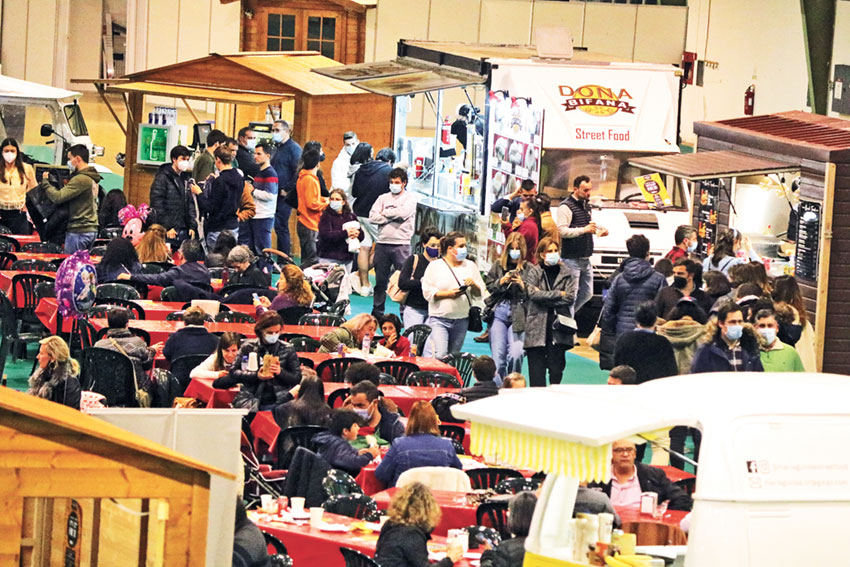 Mais público e menos diversidade no Street Food Indoor nas Caldas