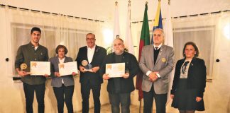 Rotary Club da Benedita distinguiu Solancis e Guilherme Pina