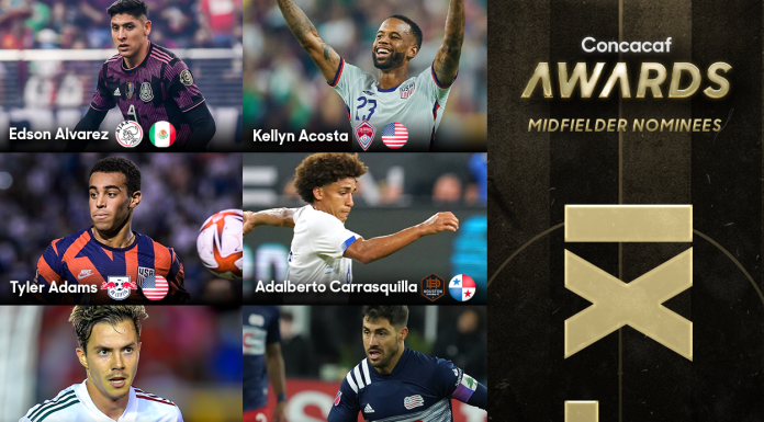 Stephen Eustáquio nomeado para o melhor 11 da CONCACAF