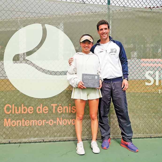 Ténis: Patrícia Gui  soma vitória  em singulares