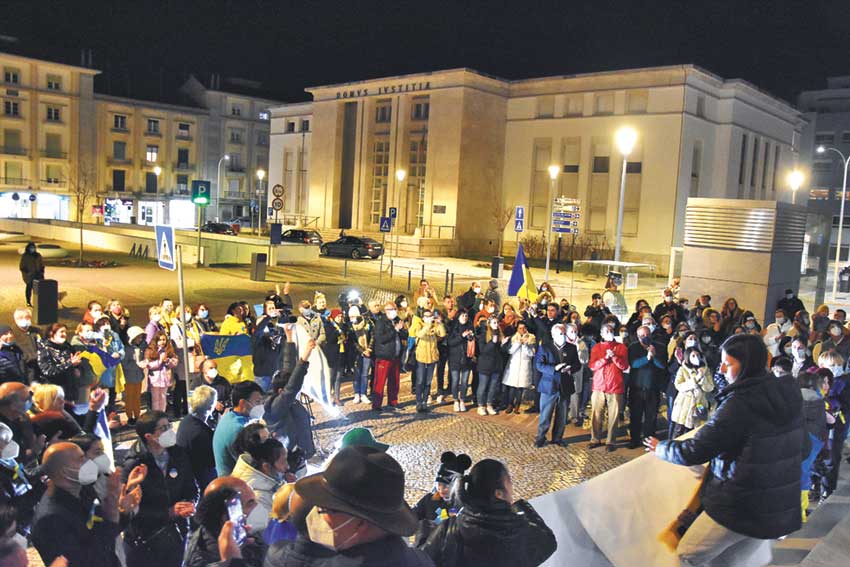 Caldas cria gabinete de crise para apoiar refugiados da Ucrânia