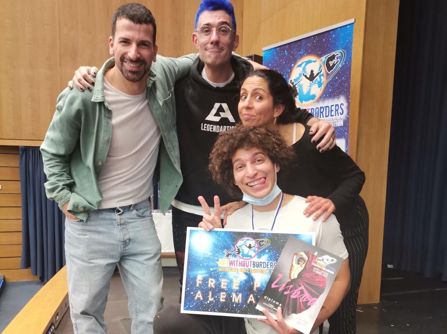 Bailarino Walter Moraes participa em concurso na Alemanha