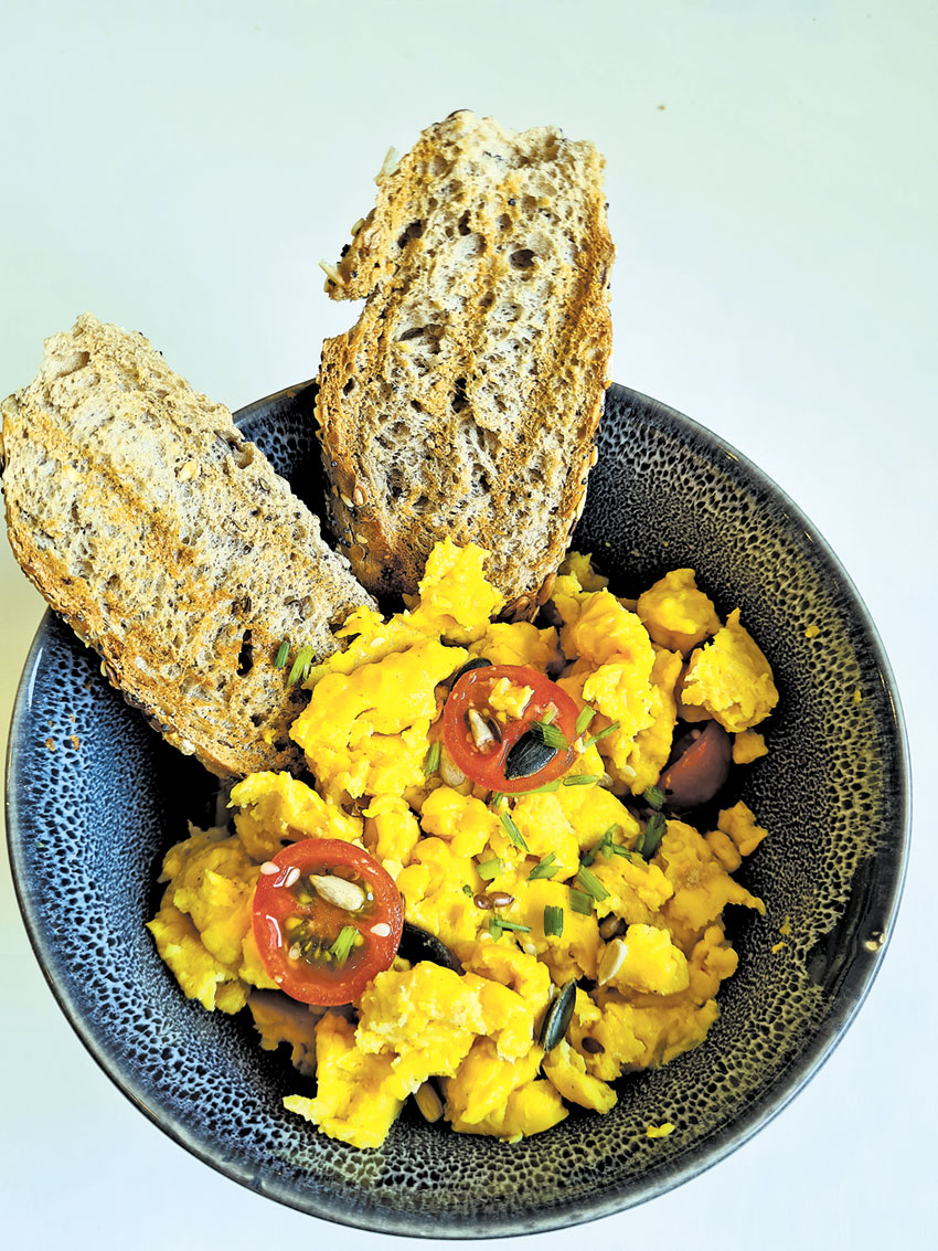 Empresa de Alcobaça desenvolveu alternativa vegetal ao ovo