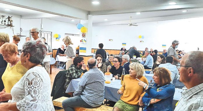 Almoço solidário em Salir de Matos