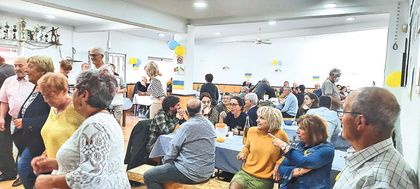Almoço solidário em Salir de Matos