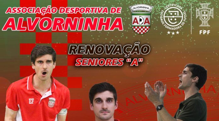 Futsal: Élsio Fonseca renova pela AD Alvorninha