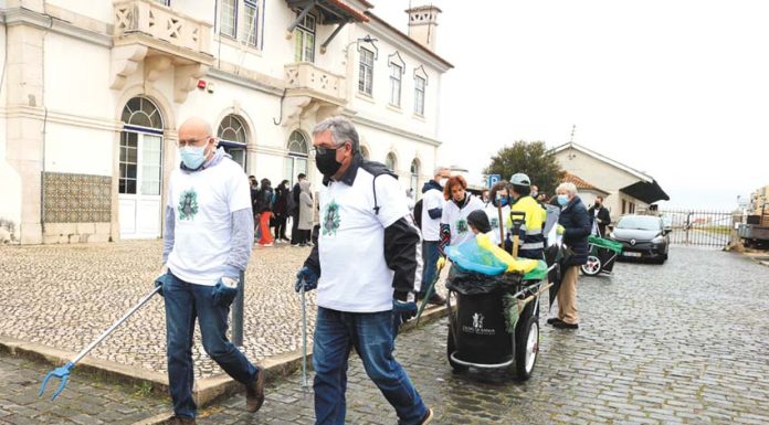 Iniciativa de cariz cívico promoveu limpeza de ruas