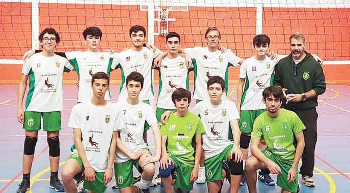 Voleibol: Juvenis do Sp. Caldas derrotados em casa