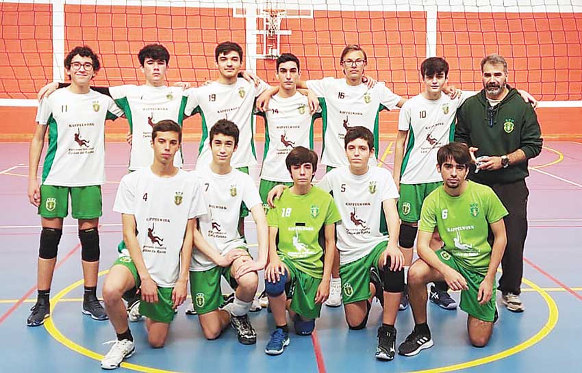 Voleibol: Juvenis do Sp. Caldas derrotados em casa
