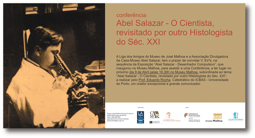Conferência: Abel Salazar em conversa no Museu de José Malhoa