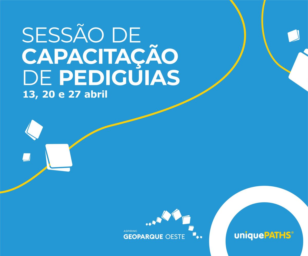 Abertas ações de formação para PediGuia no aspiring Geoparque Oeste