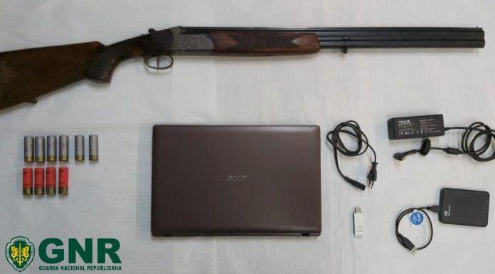 Homem detido no Bombarral por posse ilegal de arma