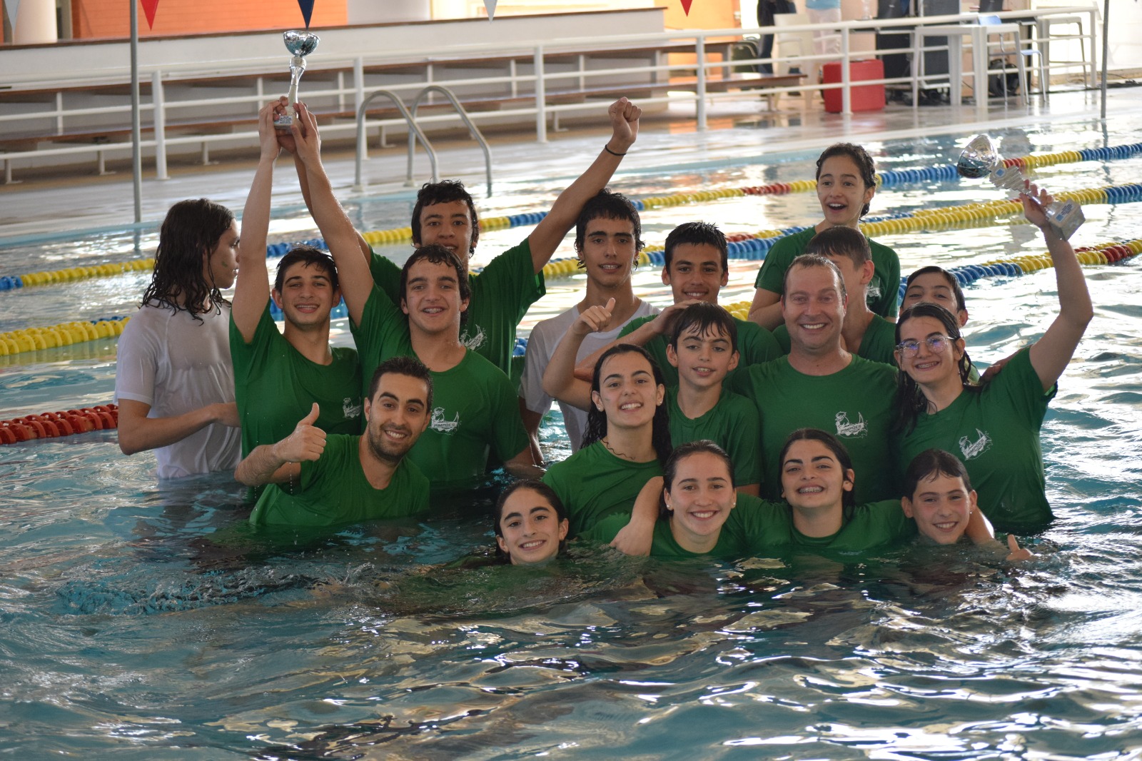 Natação: Pimpões com bronze no Distrital de Clubes