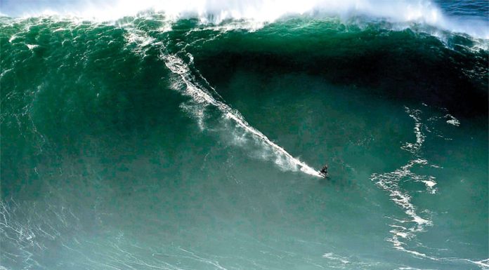 Novo recorde para maior onda do mundo na Nazaré