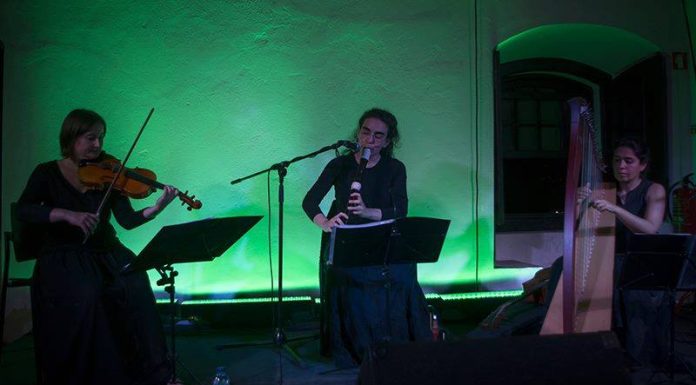 Trio Espiral dá concerto de música celta e folk na Pederneira
