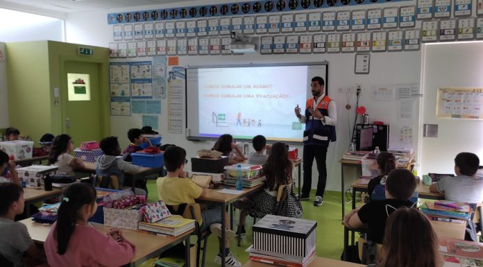Aprende com o Perinha leva proteção civil às escolas no Bombarral