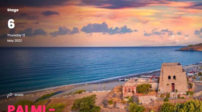 Sexta etapa do Giro liga Palmi a Scalea