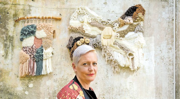 A arte têxtil de Marina Rodrigues esteve em exposição nas Caldas