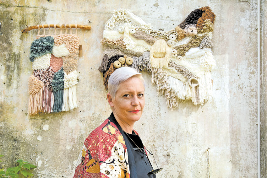 A arte têxtil de Marina Rodrigues esteve em exposição nas Caldas